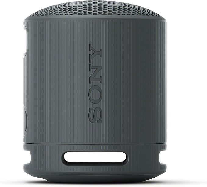 Sony SRS - XB100 Wireless Bluetooth Portable Lightweight Super - Compact Travel Speaker, Durable IP67 Waterproof & Dustproof Shower Speaker, 16 Hour Battery, Versatile Strap, & Hands - free Calling, Black - Elite TronX