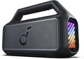 Soundcore Boom 2 By Anker, Outdoor Speaker, 80W, Subwoofer, BassUp 2.0, 24H Playtime, IPX7 Waterproof, Floatable, RGB Lights, USB - C, Custom EQ, Bluetooth 5.3, Portable for Camping and Beach - Black - Elite TronX