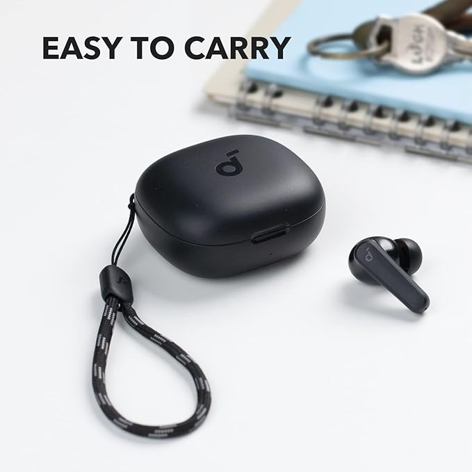 Soundcore by Anker P20i True Wireless Earbuds, 10mm Drivers with Big Bass, Bluetooth 5.3, 30H Long Playtime, Water - Resistant, 2 Mics for AI Clear Calls, 22 Preset EQs, Customization via App - Elite TronX