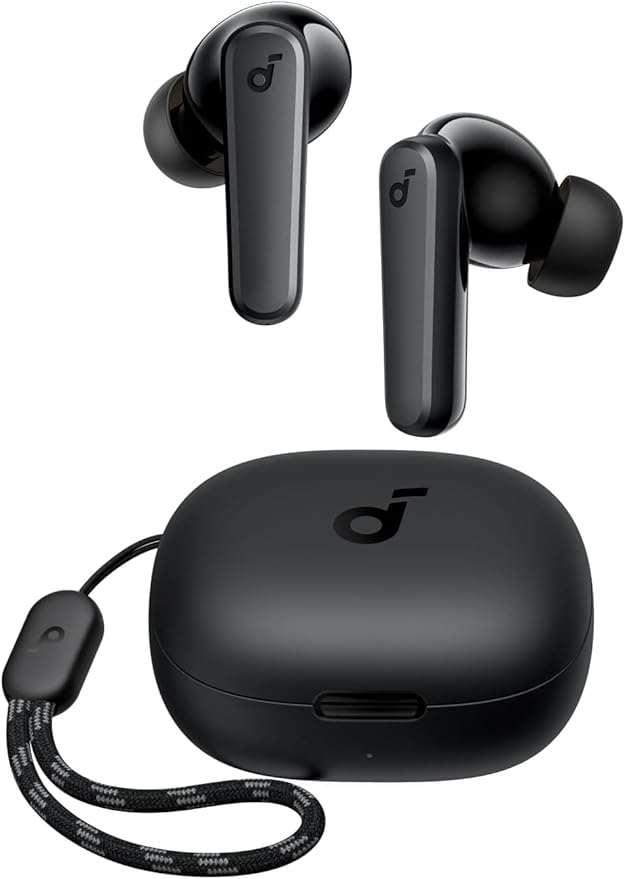 Soundcore by Anker P20i True Wireless Earbuds, 10mm Drivers with Big Bass, Bluetooth 5.3, 30H Long Playtime, Water - Resistant, 2 Mics for AI Clear Calls, 22 Preset EQs, Customization via App - Elite TronX