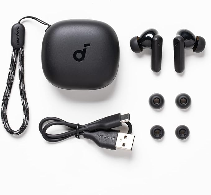 Soundcore by Anker P20i True Wireless Earbuds, 10mm Drivers with Big Bass, Bluetooth 5.3, 30H Long Playtime, Water - Resistant, 2 Mics for AI Clear Calls, 22 Preset EQs, Customization via App - Elite TronX