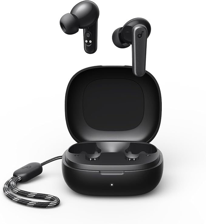 Soundcore by Anker P20i True Wireless Earbuds, 10mm Drivers with Big Bass, Bluetooth 5.3, 30H Long Playtime, Water - Resistant, 2 Mics for AI Clear Calls, 22 Preset EQs, Customization via App - Elite TronX