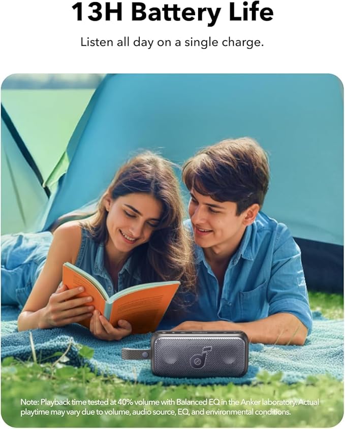 Soundcore Motion 300 by Anker, Bluetooth Speaker, Wireless Hi - Res Portable Speaker, IPX7 Waterproof, BassUp, Bluetooth 5.3, 30W Stereo Sound, 13H Playtime for Home, Shower, Outdoor, and Travel - Elite TronX