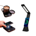 The Modern Workspace Productivity Bundle: Pursonic 3 - in - 1 LED Desk Lamp + Sip & Charge Wireless & Mug Warmer - Elite TronX