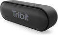 Tribit XSound Go Bluetooth Speaker, 16W Portable Wireless Speaker with Loud Sound, 24H Playtime, IPX7 Waterproof, Custom EQ, XBass, BT5.3, TWS Pairing, Type - C, Outdoor/Home/Travel/Beach/Shower (Black) - Elite TronX