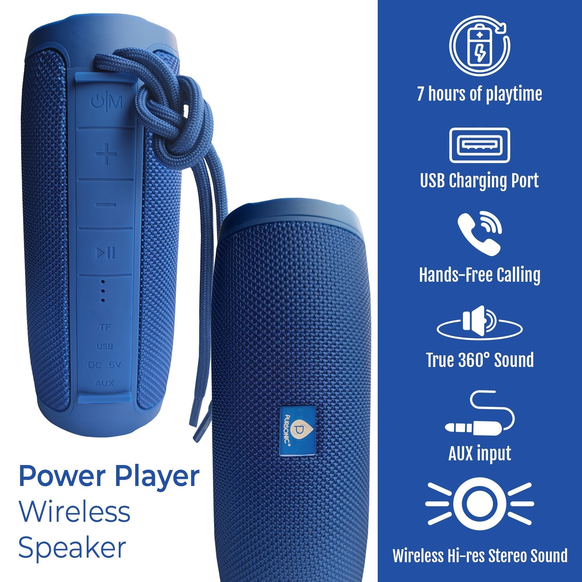 Wireless Speaker – The Power Player - Elite TronX