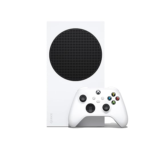Xbox Series S - All Digital Gaming Console - 512GB SSD - Includes Wireless Controller - 120FPS - Robot White - Elite TronX