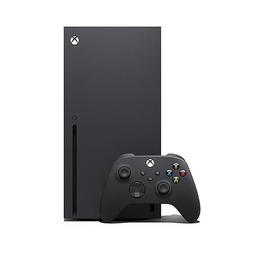Xbox Series X - Gaming Console - 1TB SSD - Includes Wireless Controller - 4K Gaming - 120FPS - Carbon Black - Elite TronX